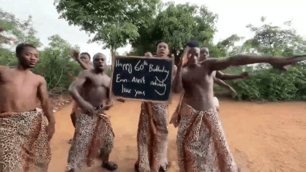 Jungle Boy Team-African happy birthday cameo