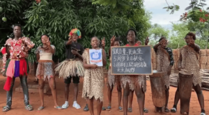 How much is a greeting from Africa?